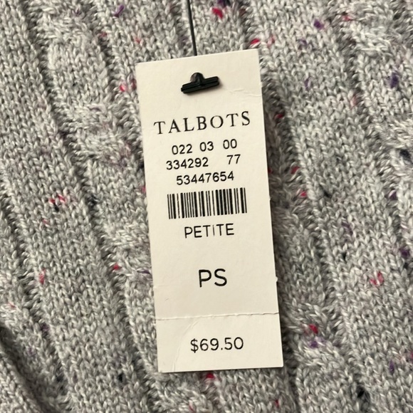 Supper cute talbots sweater. Size small. - Picture 2 of 5